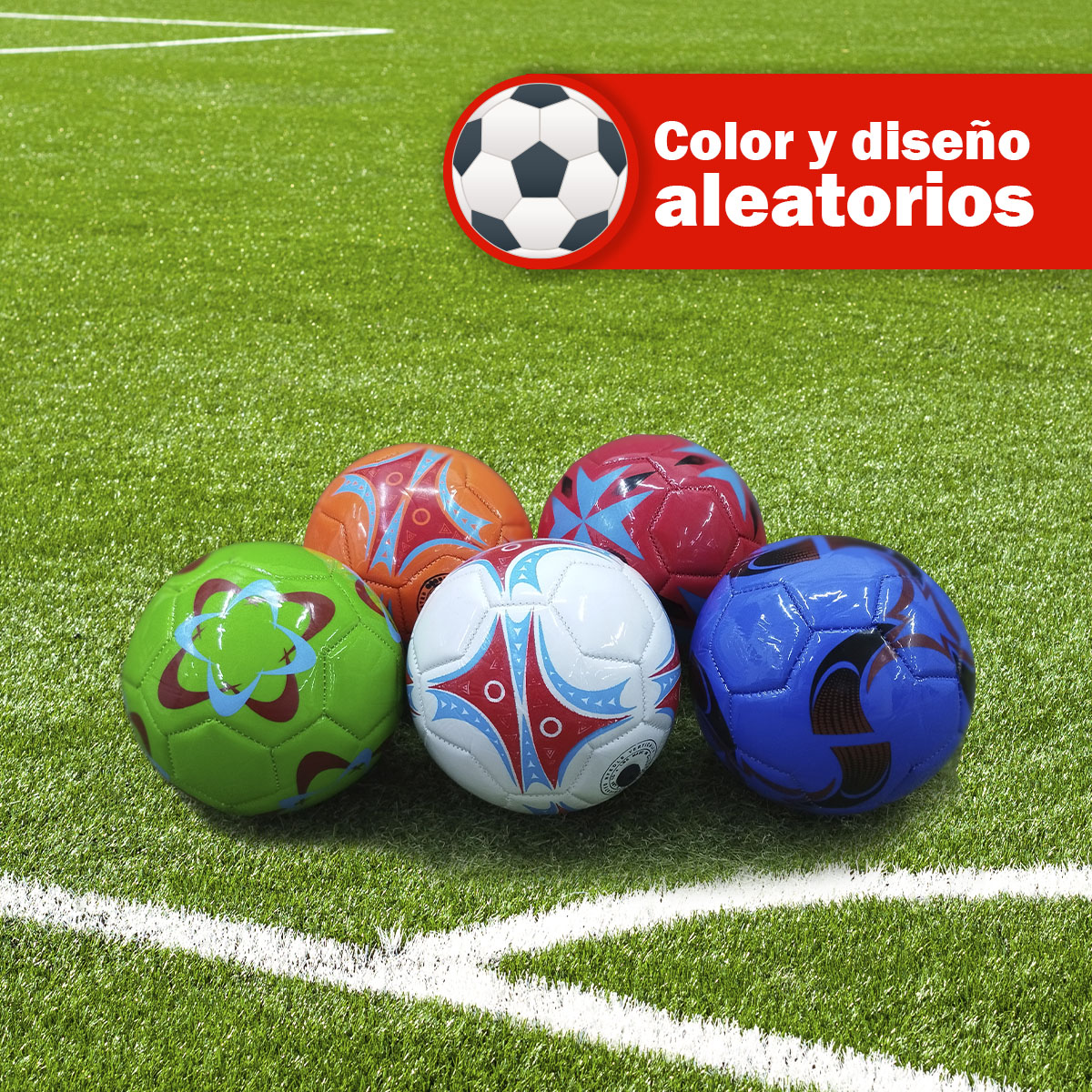 Miniatura 5 de Balon Futbol N°1 Mini Pelota GMBOL-260